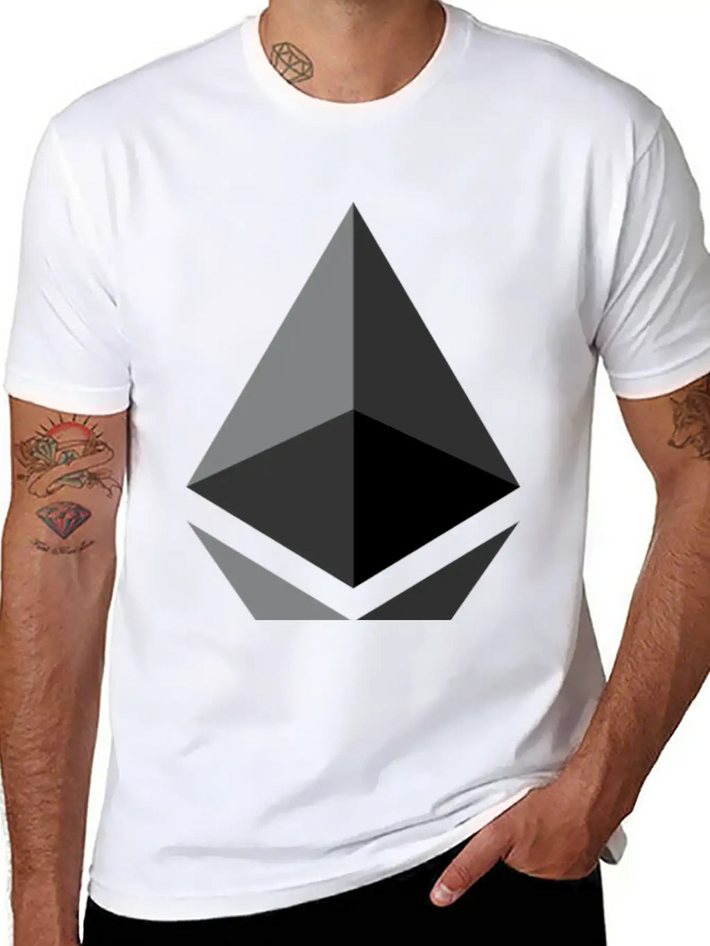 Ethereum Revolution Unisex Casual T-Shirt – Clean Design For Daily Comfort