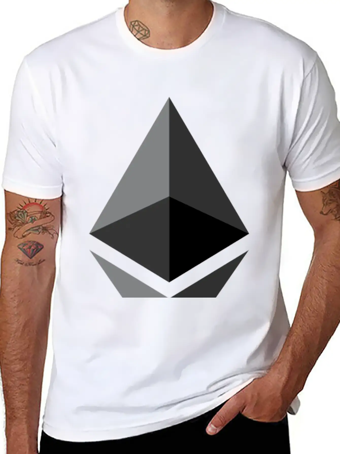 Ethereum Revolution Unisex Casual T-Shirt – Clean Design For Daily Comfort