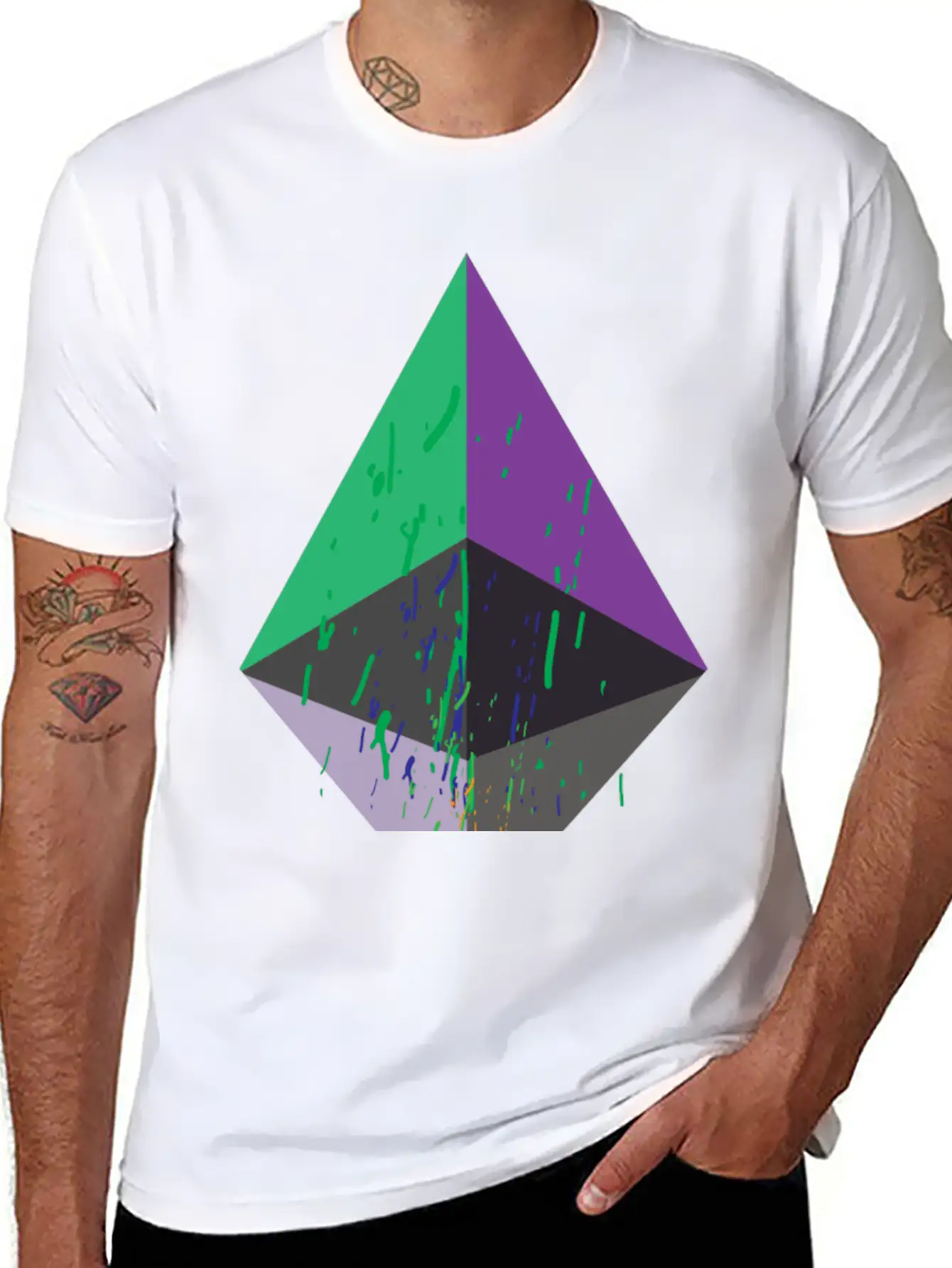 Ethereum Unisex Short Sleeve Soft Cotton T-Shirt – Casual Everyday Wear