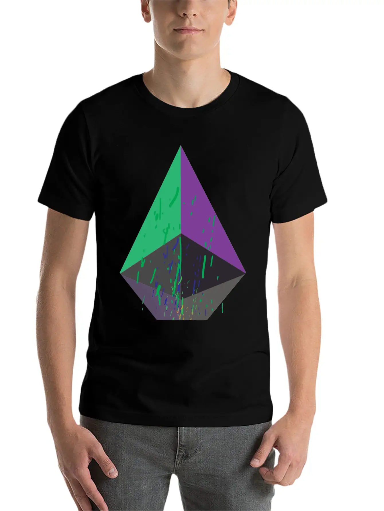 Ethereum Unisex Short Sleeve Soft Cotton T-Shirt – Casual Everyday Wear