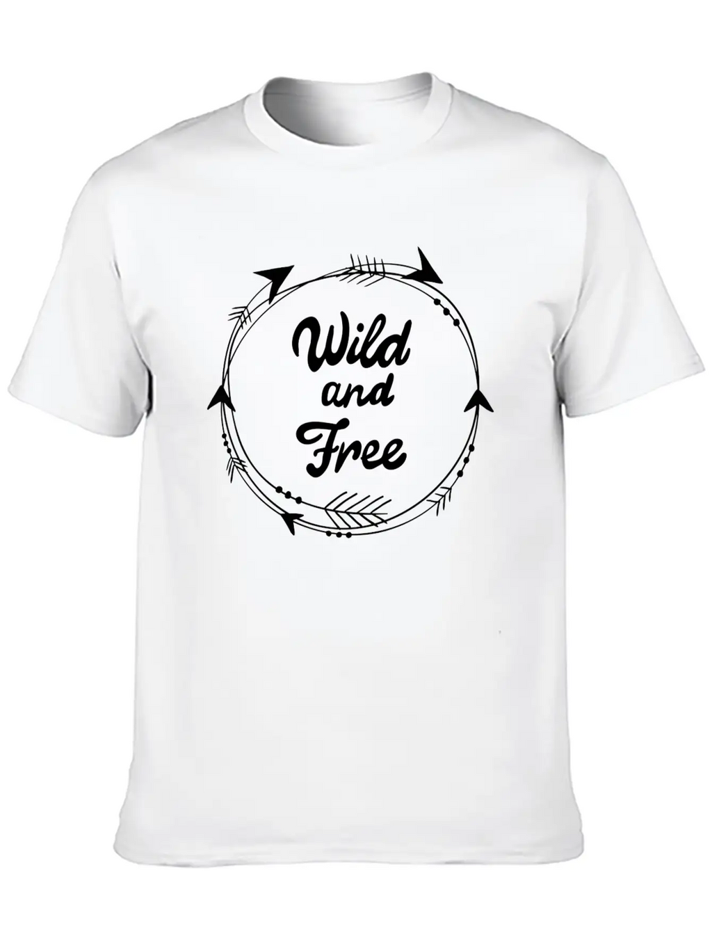 Ethnic Unisex Short Sleeve Soft Cotton T-Shirt – Casual Everyday Wear