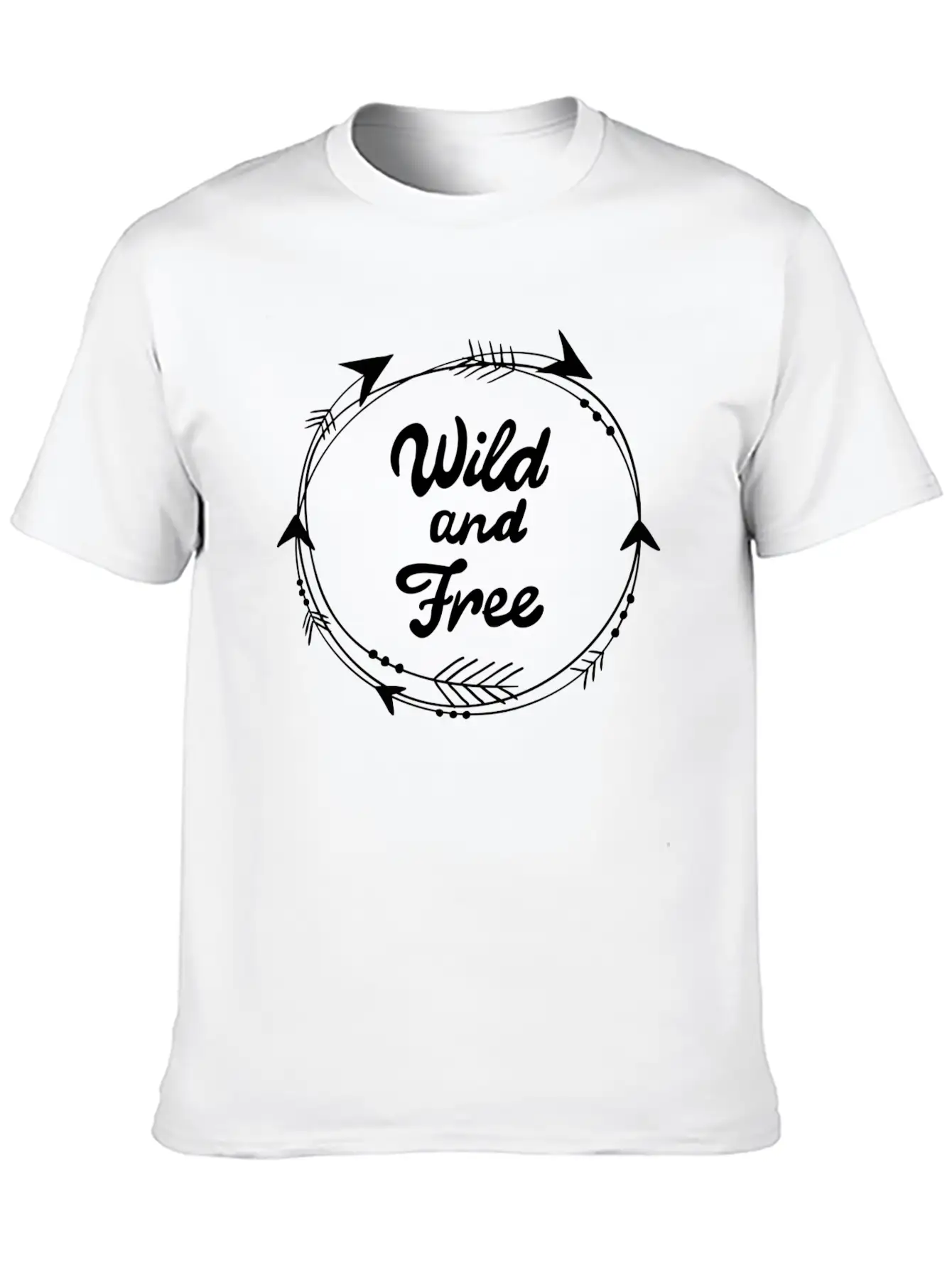 Ethnic Unisex Short Sleeve Soft Cotton T-Shirt – Casual Everyday Wear