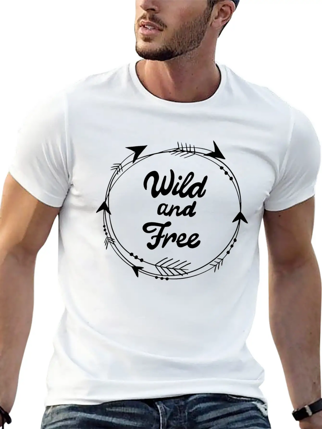 Ethnic Unisex Short Sleeve Soft Cotton T-Shirt – Casual Everyday Wear