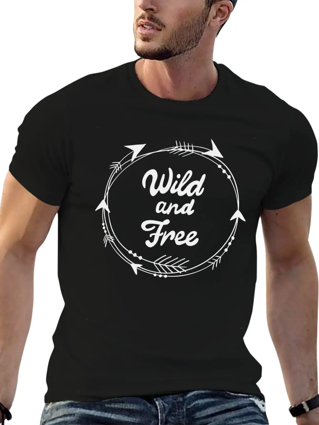 Ethnic Unisex Short Sleeve Soft Cotton T-Shirt – Casual Everyday Wear