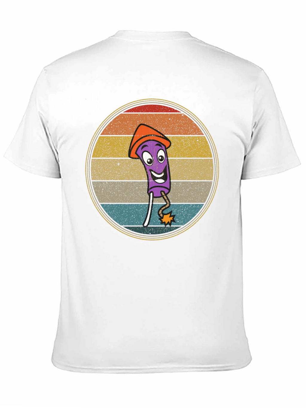 Retro Cartoon Firecracker T-Shirt