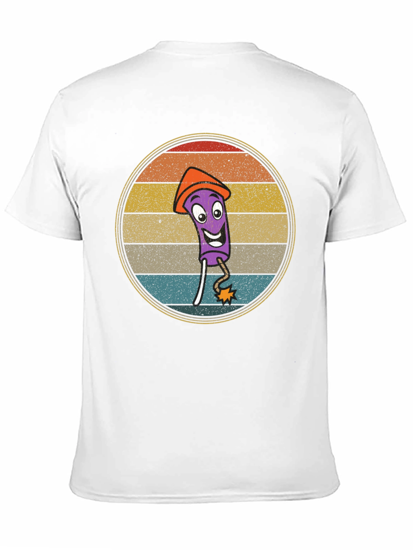 Retro Cartoon Firecracker T-Shirt