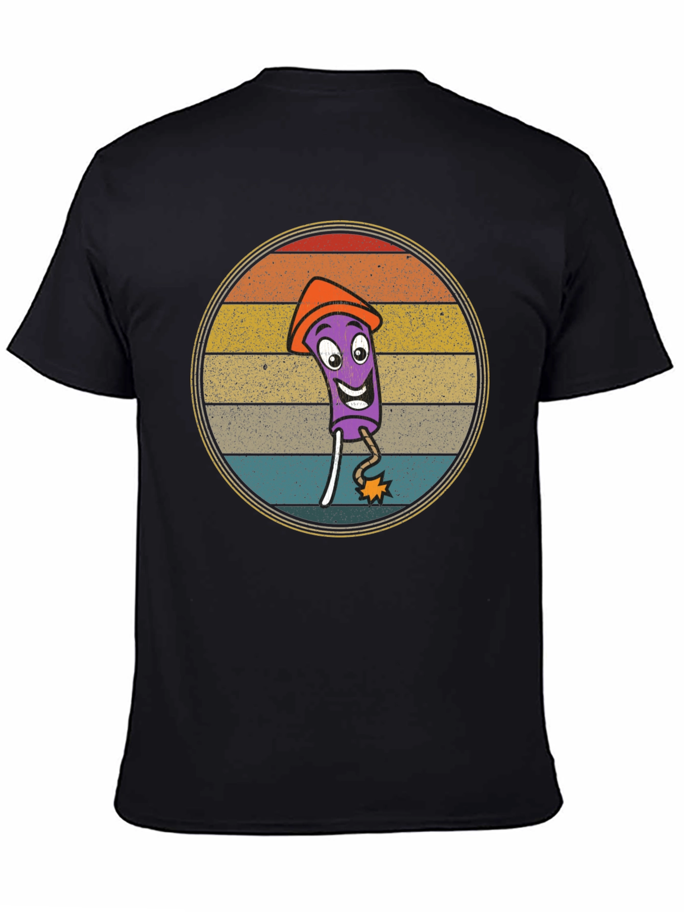 Retro Cartoon Firecracker T-Shirt