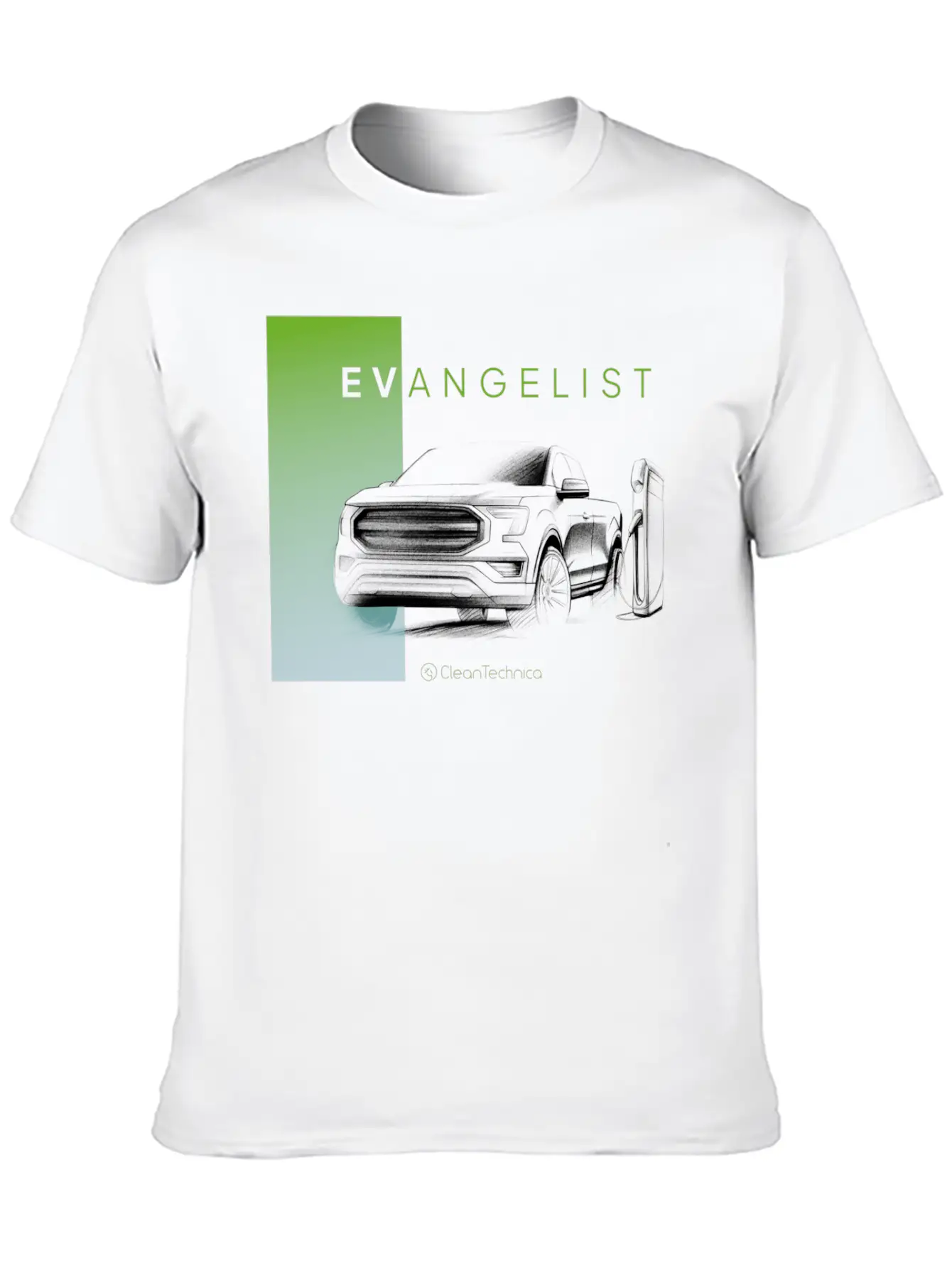 Evangelist Ford F 150 Lightning Unisex Short Sleeve Soft Cotton T-Shirt – Casual Everyday Wear
