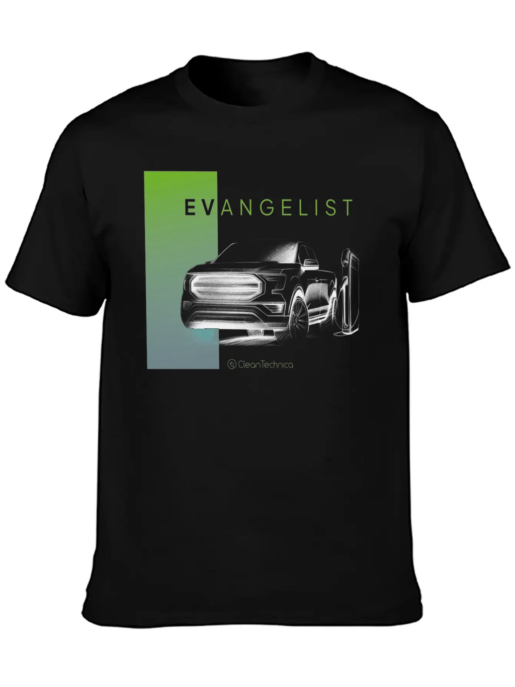Evangelist Ford F 150 Lightning Unisex Short Sleeve Soft Cotton T-Shirt – Casual Everyday Wear