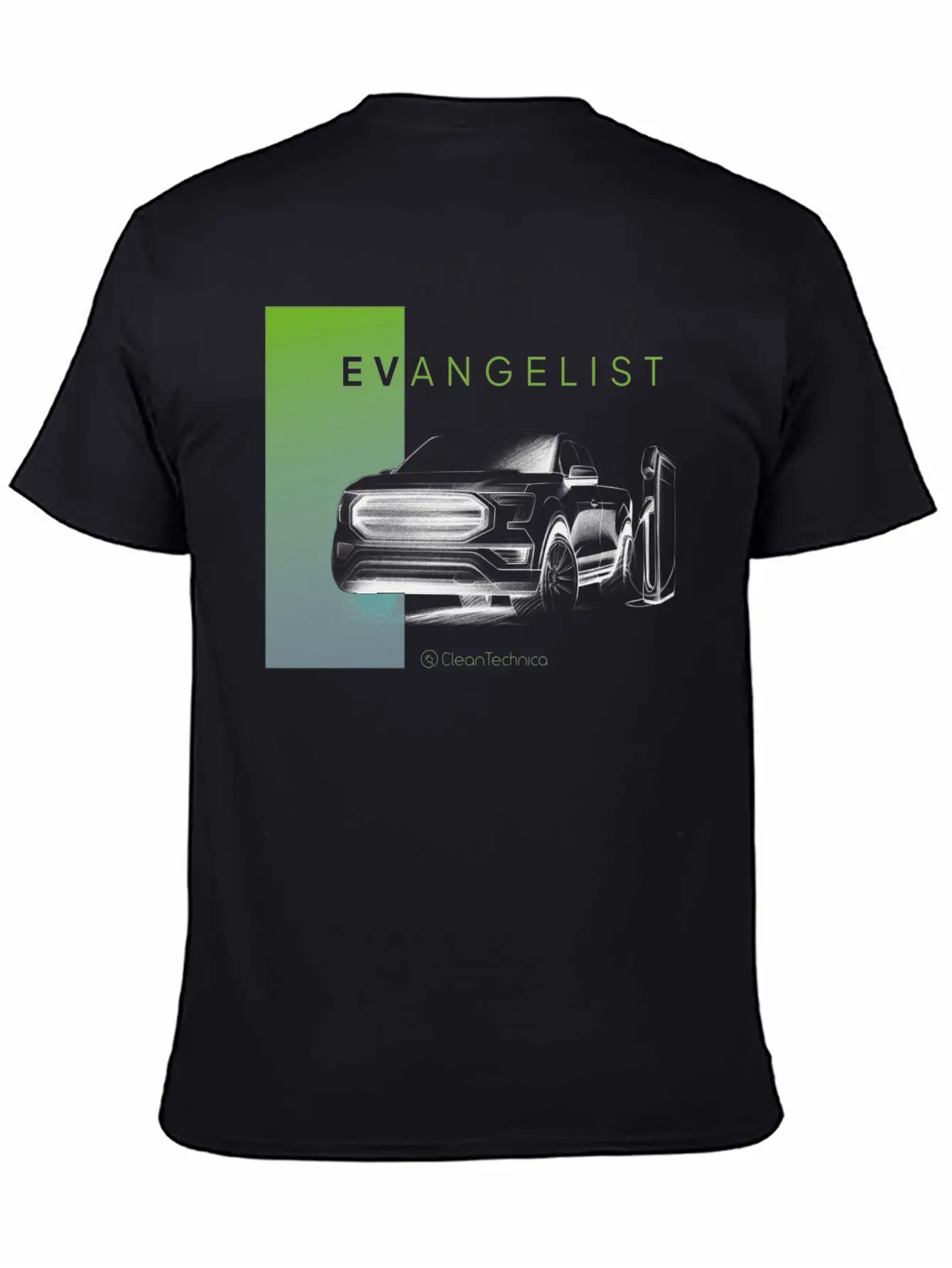Evangelist Ford F 150 Lightning Unisex Short Sleeve Soft Cotton T-Shirt – Casual Everyday Wear