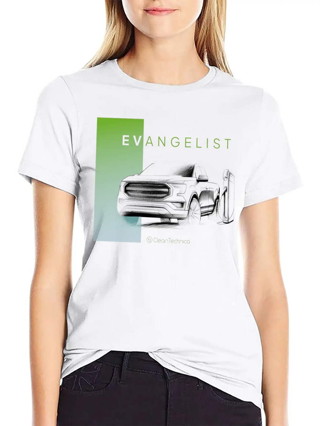 Evangelist Ford F 150 Lightning Unisex Short Sleeve Soft Cotton T-Shirt – Casual Everyday Wear