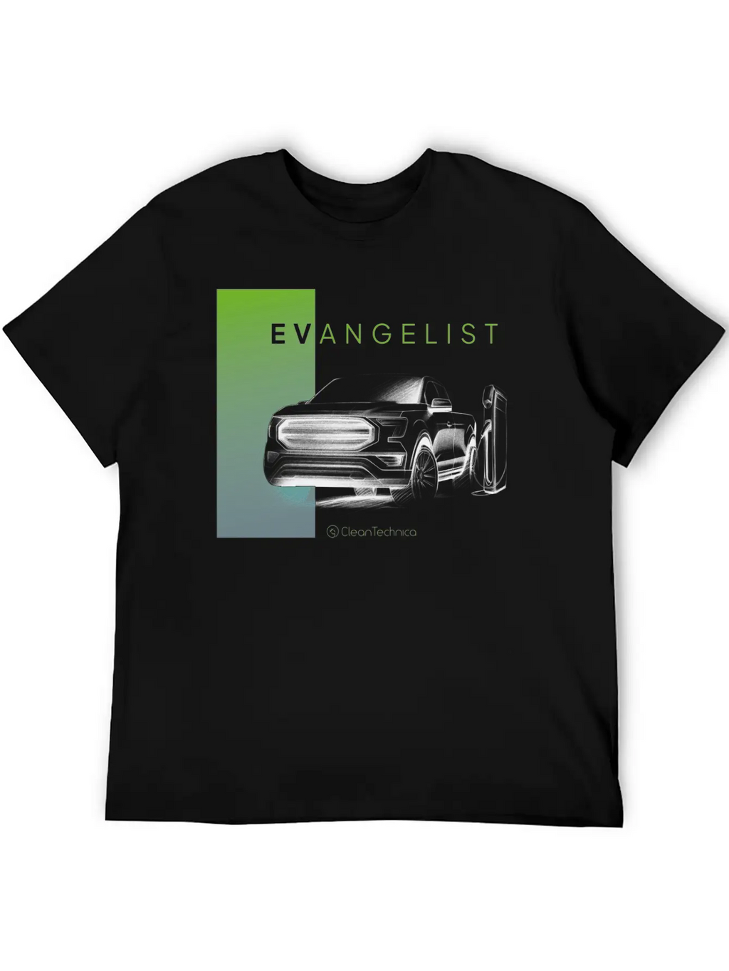 Evangelist Ford F 150 Lightning Unisex Short Sleeve Soft Cotton T-Shirt – Casual Everyday Wear