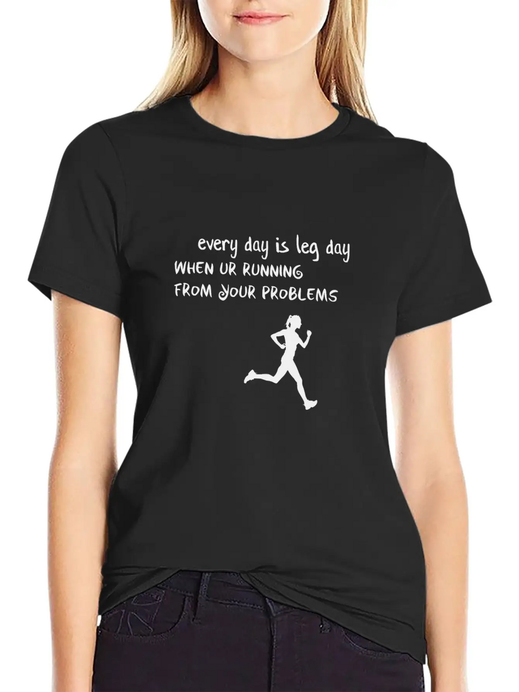 Every Day Is Leg Day Breathable Soft Cotton T-Shirt – Timeless Casual Look