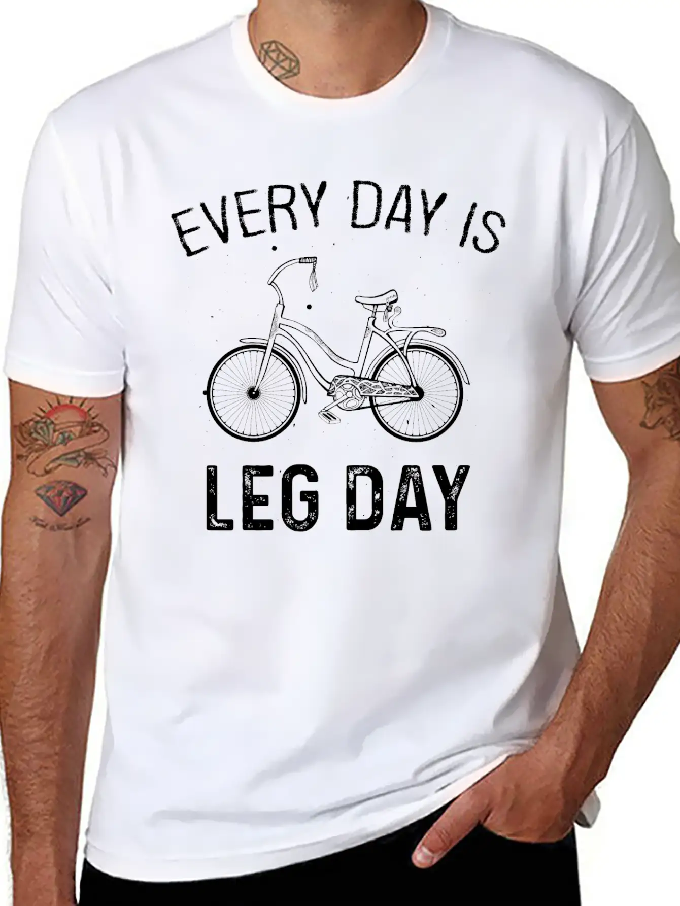 Every Day Is Leg Day Essential Cotton Tee For Daily Outfits – Unisex Style