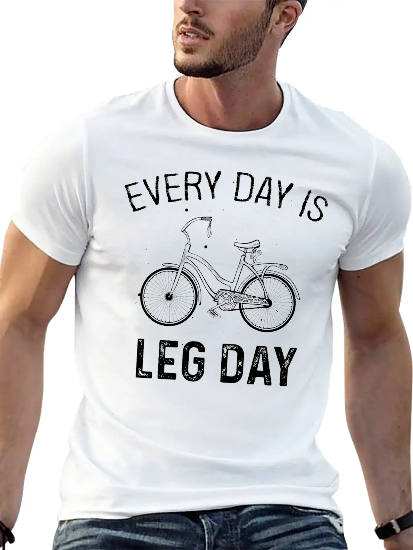 Every Day Is Leg Day Essential Cotton Tee For Daily Outfits – Unisex Style