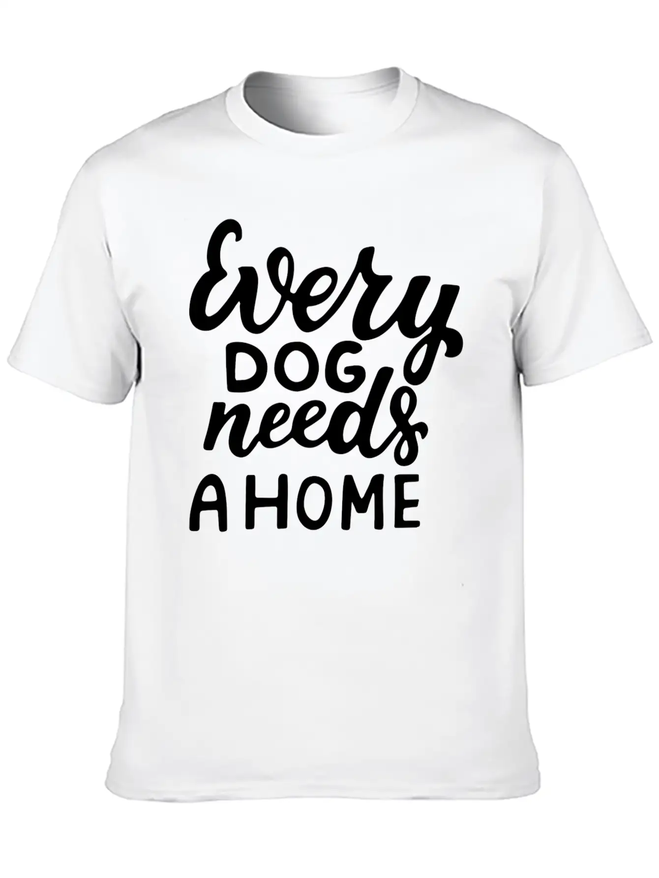 Every Dog Unisex Short Sleeve Soft Cotton T-Shirt – Casual Everyday Wear