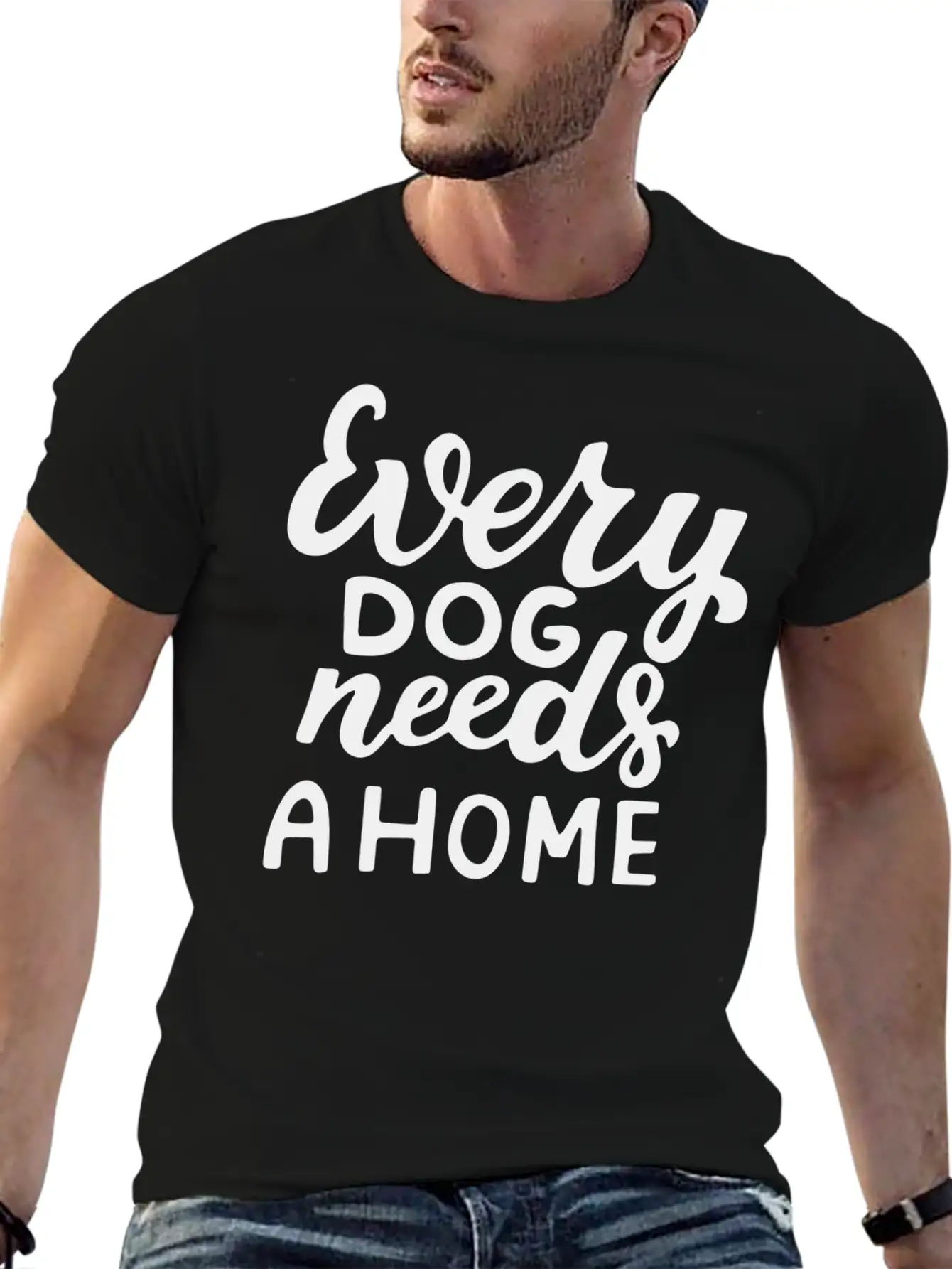 Every Dog Unisex Short Sleeve Soft Cotton T-Shirt – Casual Everyday Wear