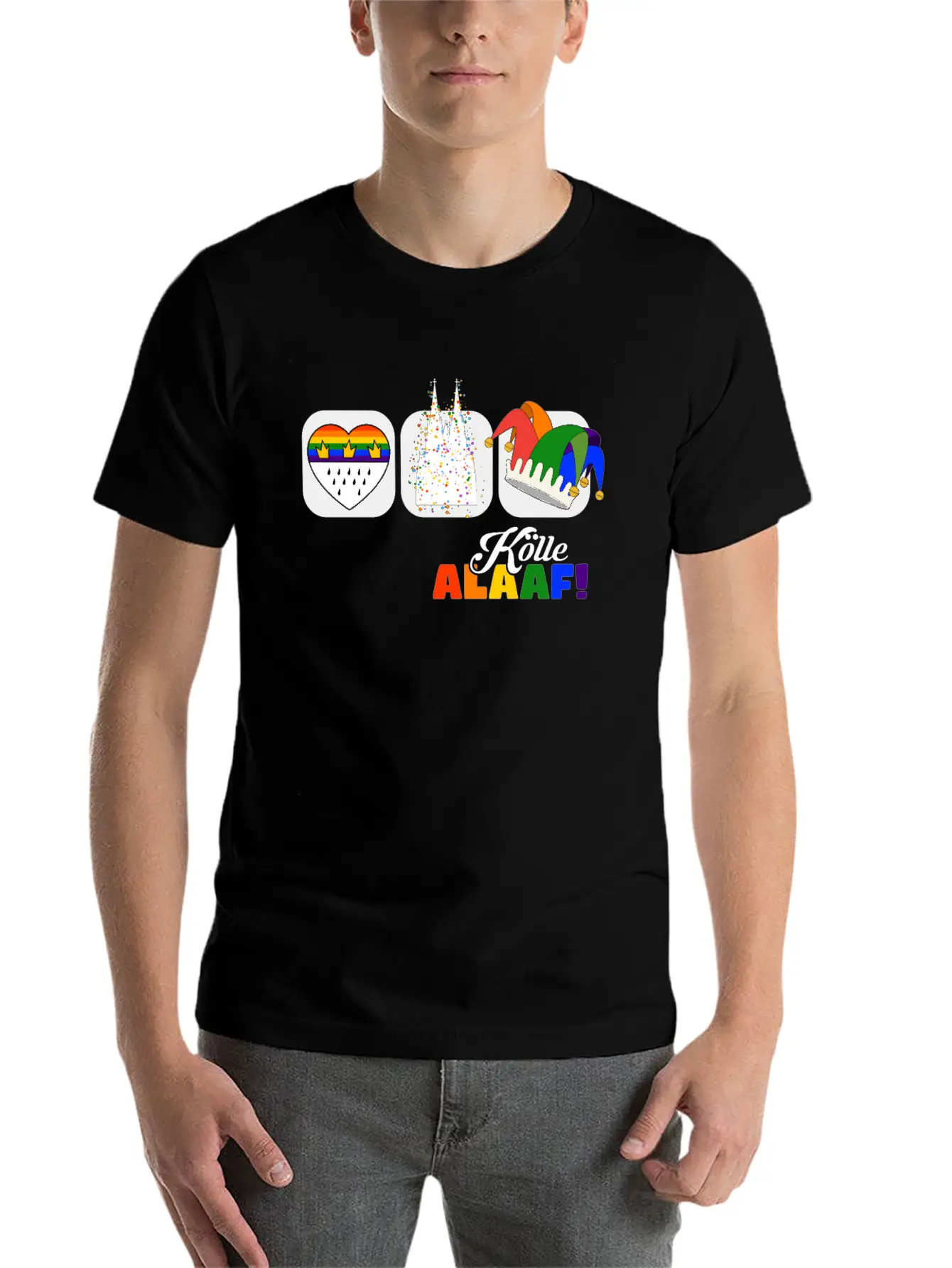 Every Jeck It Different! Me Too. LGBTQ Carnival Unisex Short Sleeve Soft Cotton T-Shirt – Casual Everyday Wear