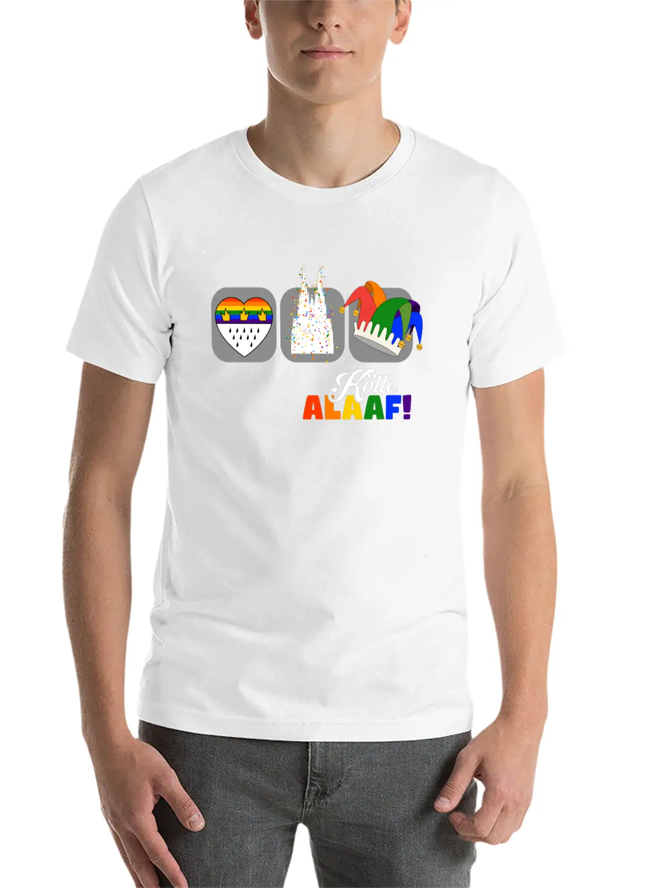 Every Jeck It Different! Me Too. LGBTQ Carnival Unisex Short Sleeve Soft Cotton T-Shirt – Casual Everyday Wear