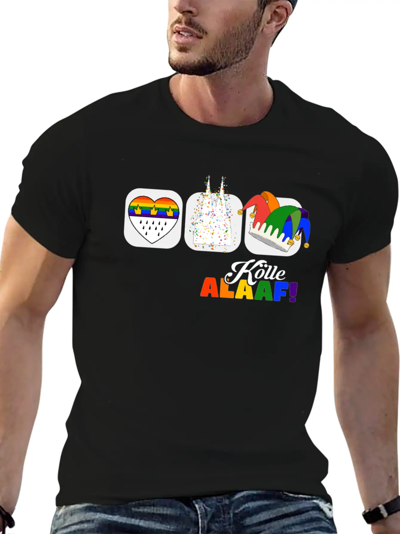 Every Jeck It Different! Me Too. LGBTQ Carnival Unisex Short Sleeve Soft Cotton T-Shirt – Casual Everyday Wear