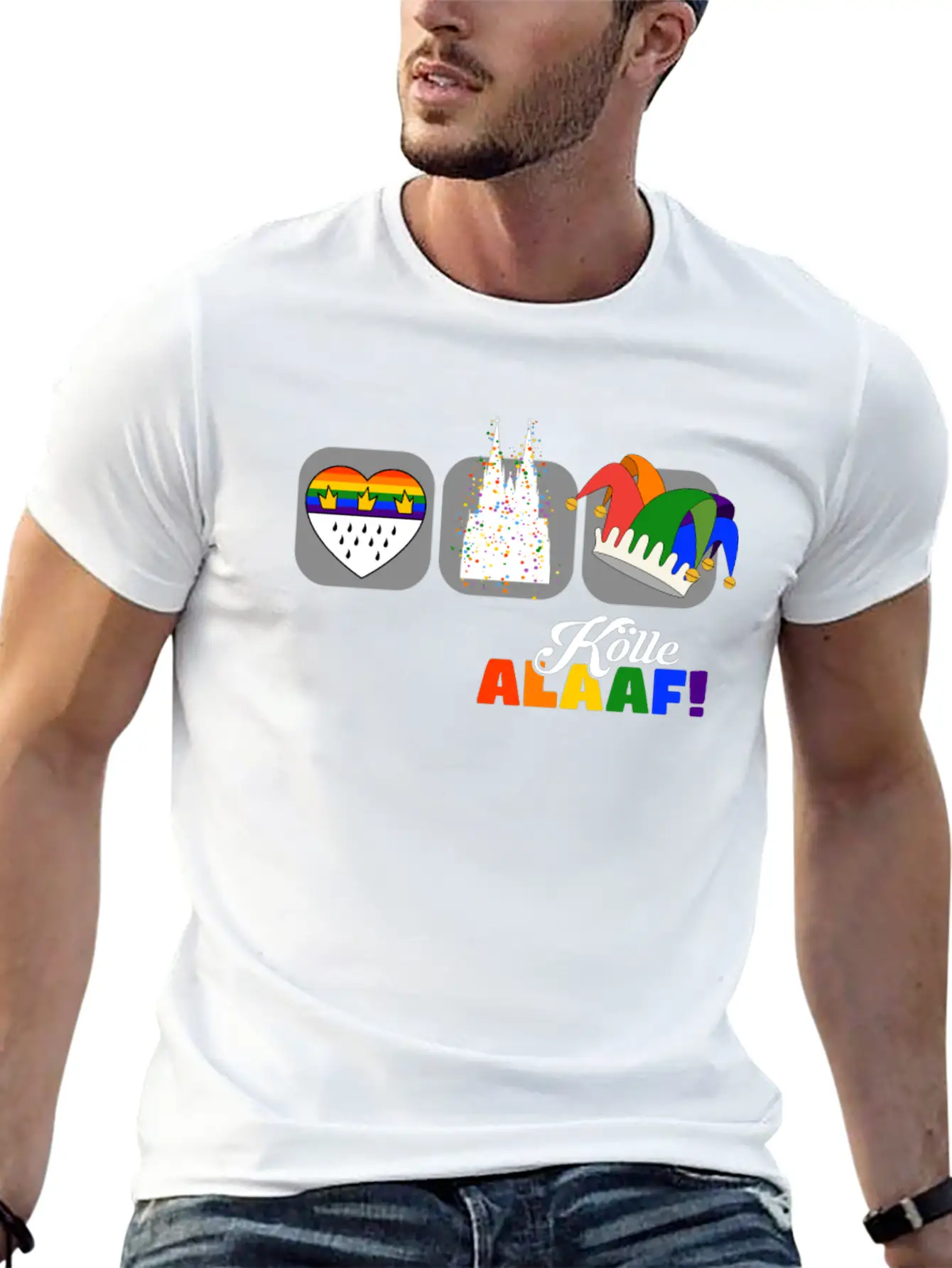 Every Jeck It Different! Me Too. LGBTQ Carnival Unisex Short Sleeve Soft Cotton T-Shirt – Casual Everyday Wear