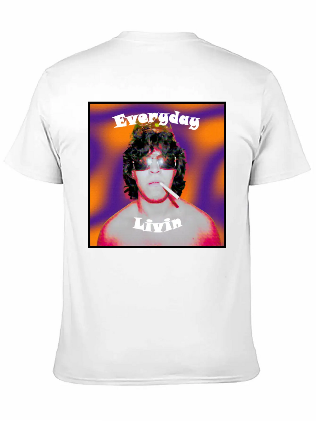Everyday Livin Album Cover Stylish Everyday T-Shirt – Unisex Basic Cotton Tee