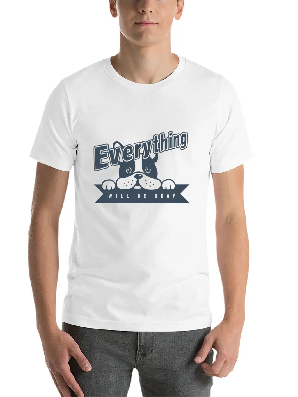 Everything Will Be Okay Unisex Casual T-Shirt – Clean Design For Daily Comfort