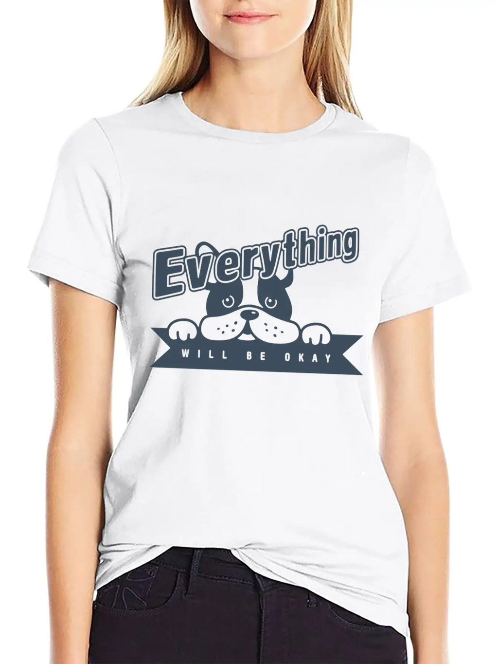Everything Will Be Okay Unisex Casual T-Shirt – Clean Design For Daily Comfort