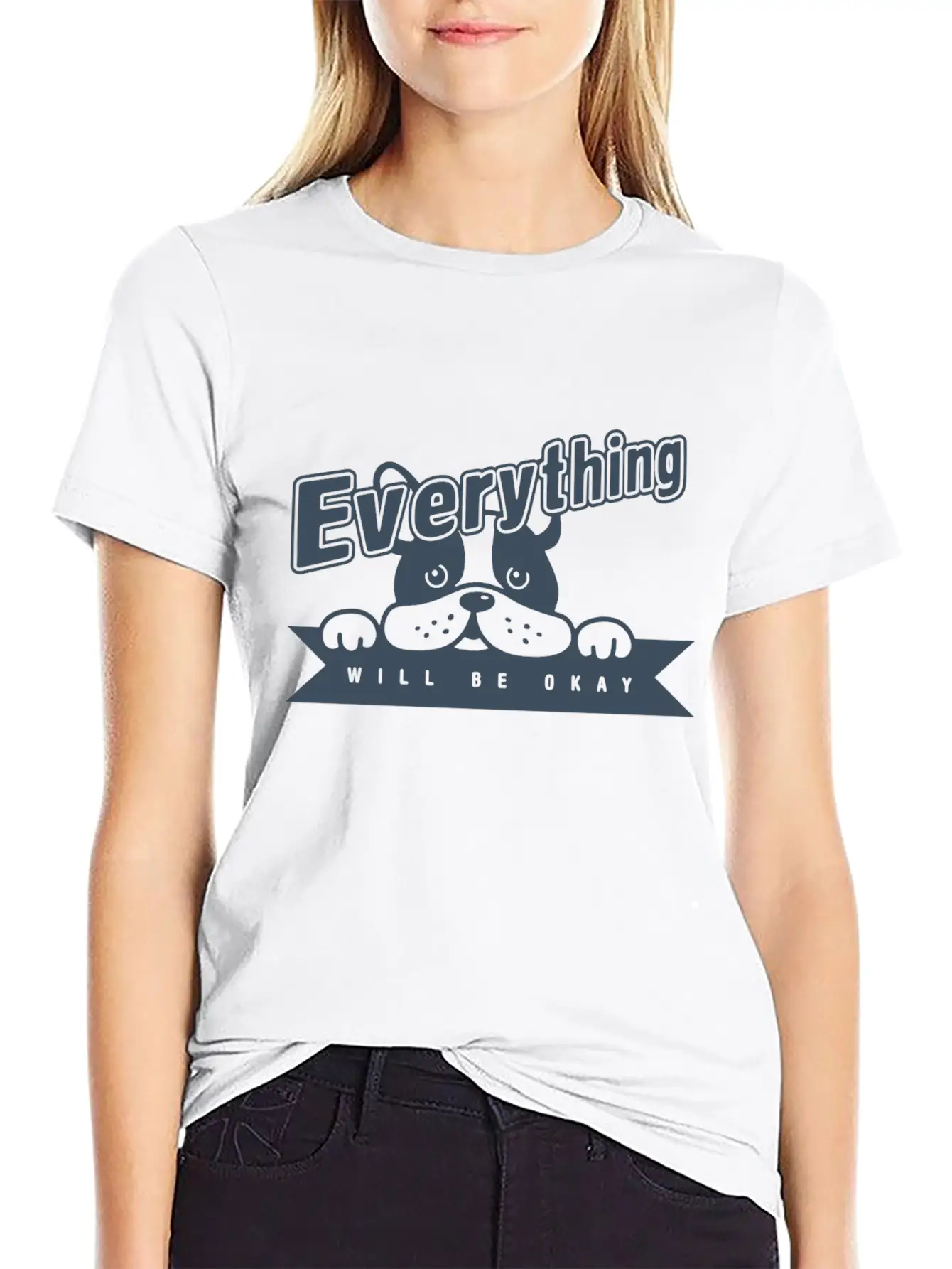 Everything Will Be Okay Unisex Casual T-Shirt – Clean Design For Daily Comfort