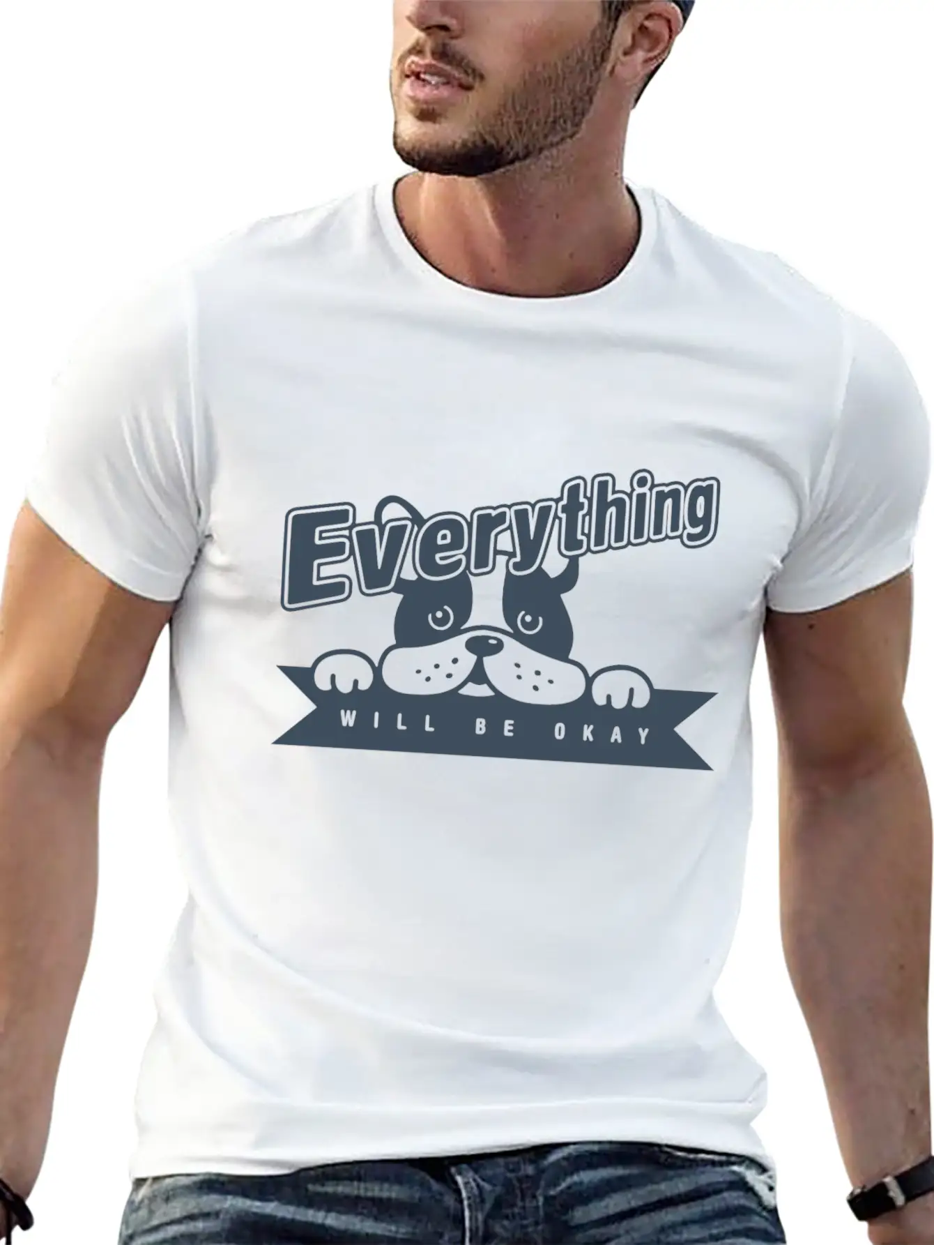 Everything Will Be Okay Unisex Casual T-Shirt – Clean Design For Daily Comfort