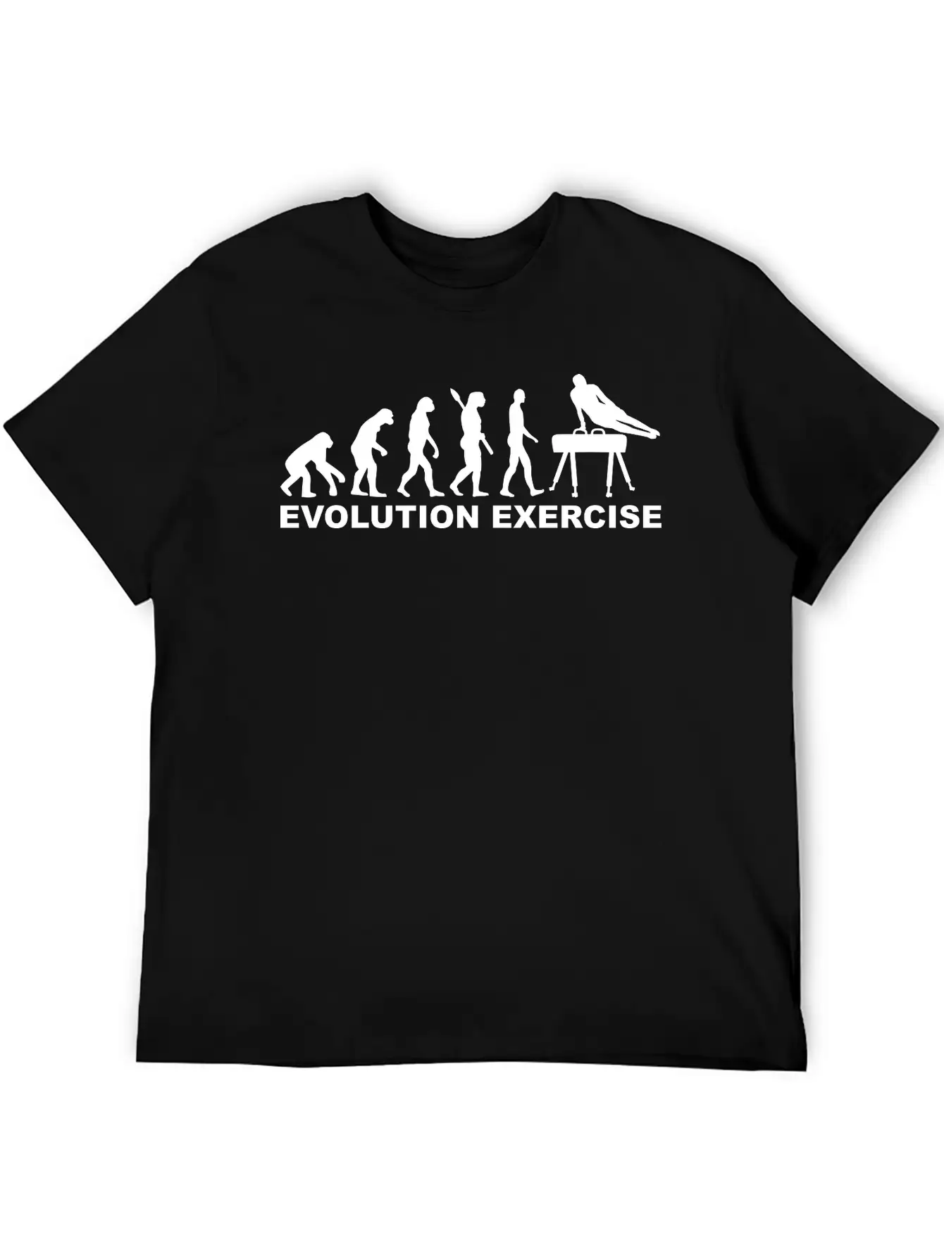 Evolution Exercise Unisex Casual T-Shirt – Clean Design For Daily Comfort