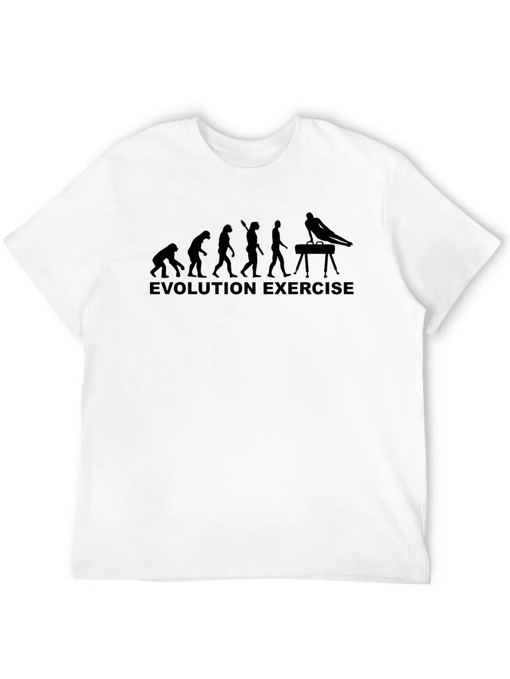 Evolution Exercise Unisex Casual T-Shirt – Clean Design For Daily Comfort