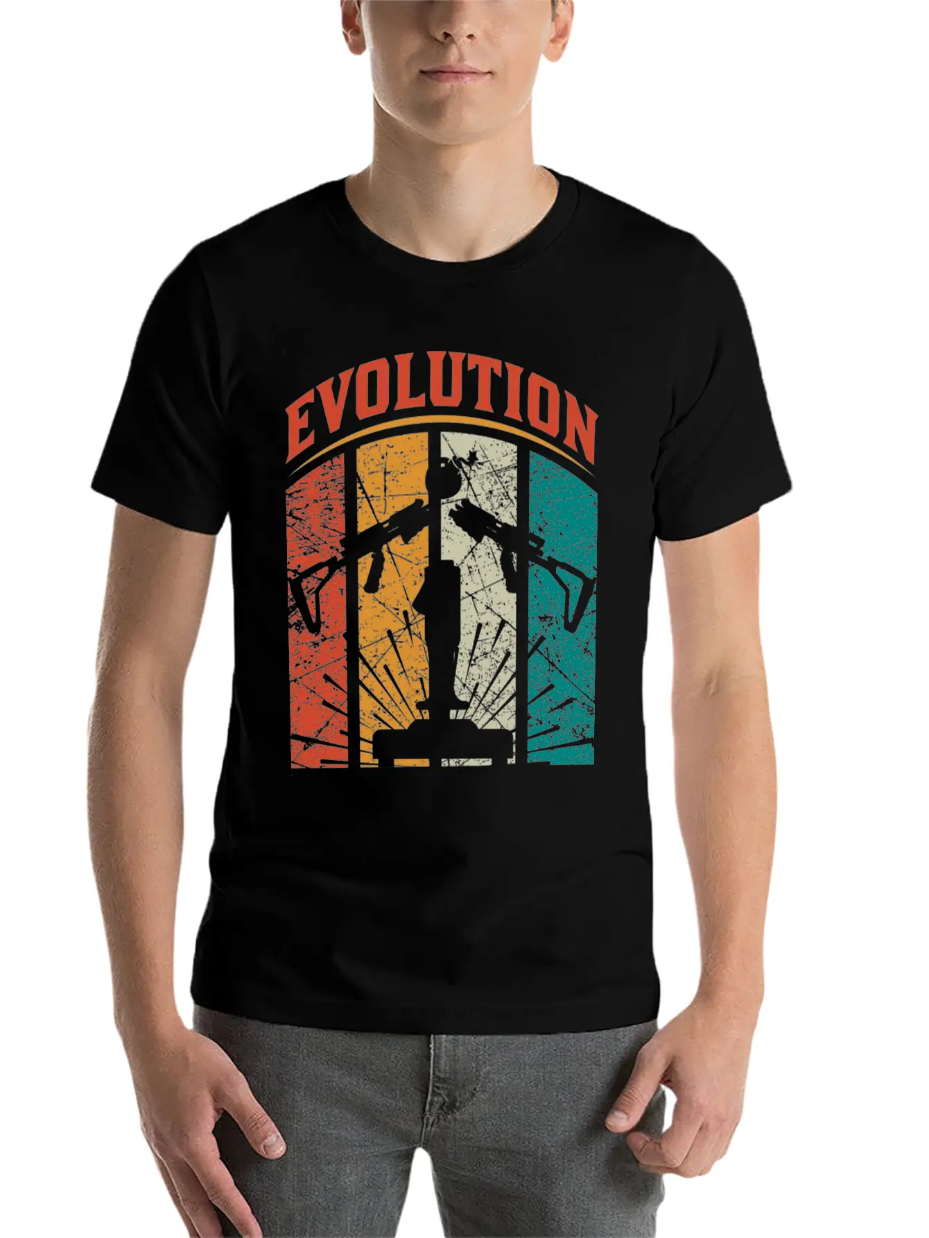 Evolution Gaming Essential Cotton Tee For Daily Outfits – Unisex Style