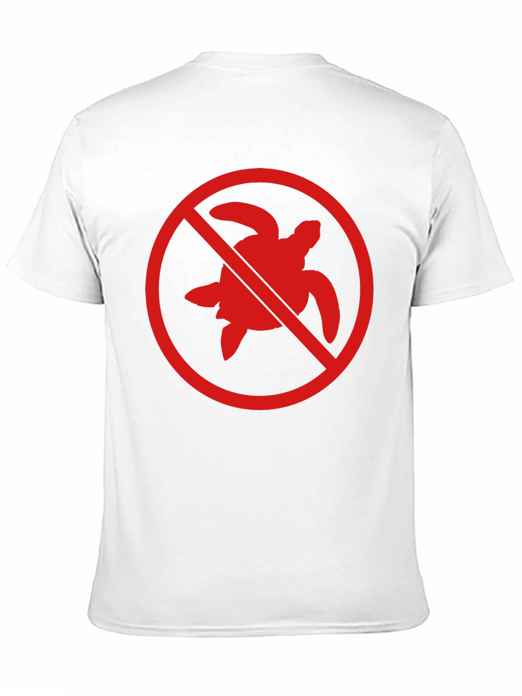 No Turtles T-Shirt - Black Crew Neck Tee