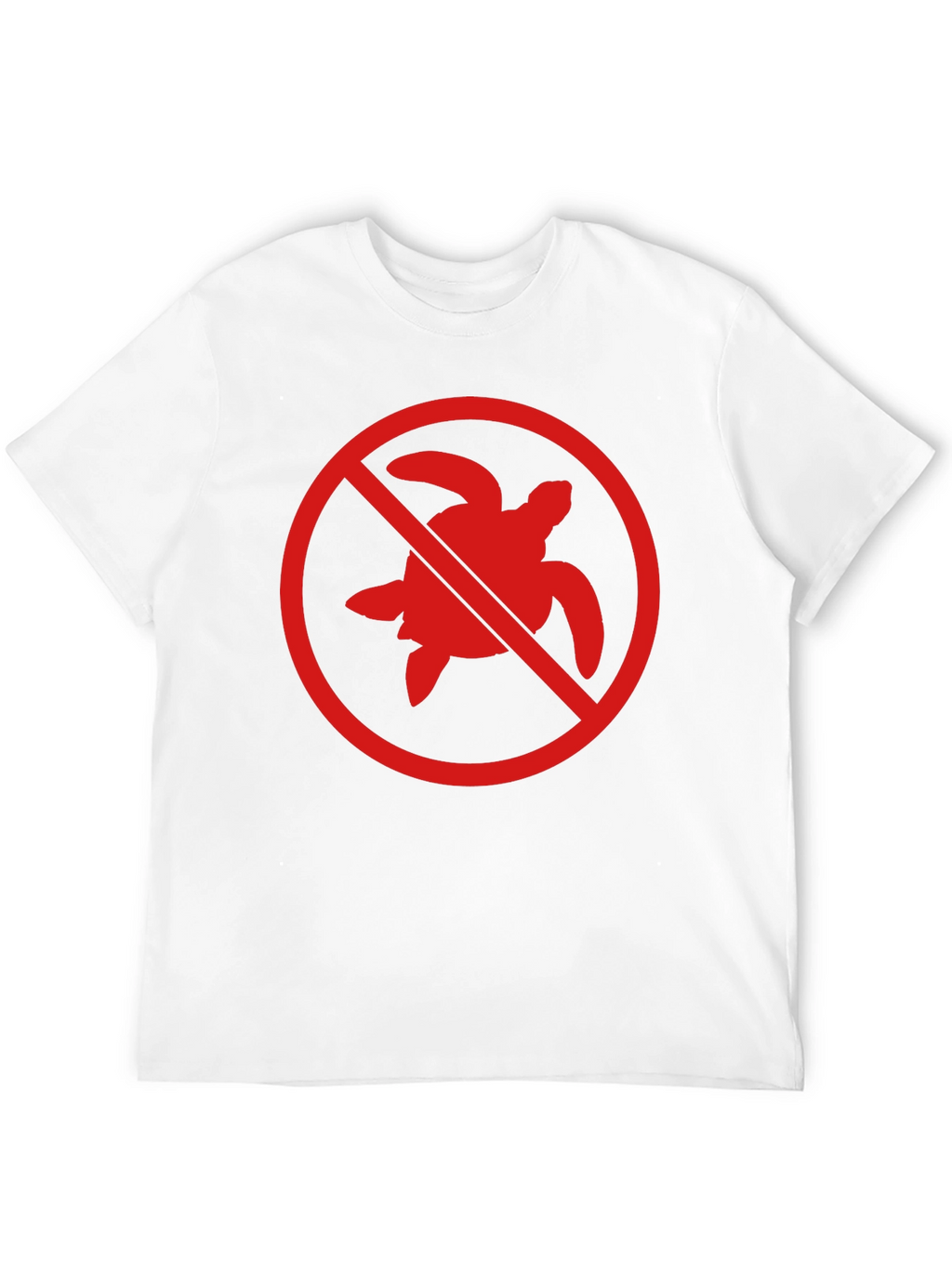 No Turtles T-Shirt - Black Crew Neck Tee