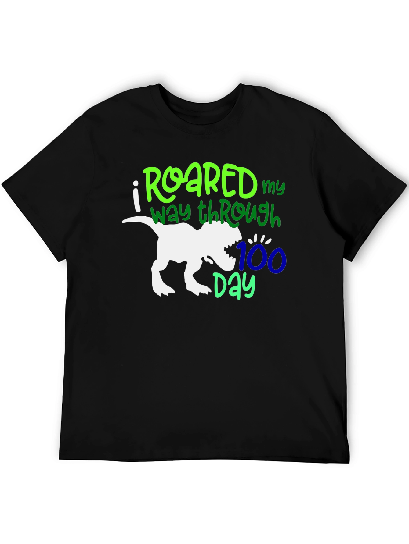 Roared Through 100 Days T-Shirt