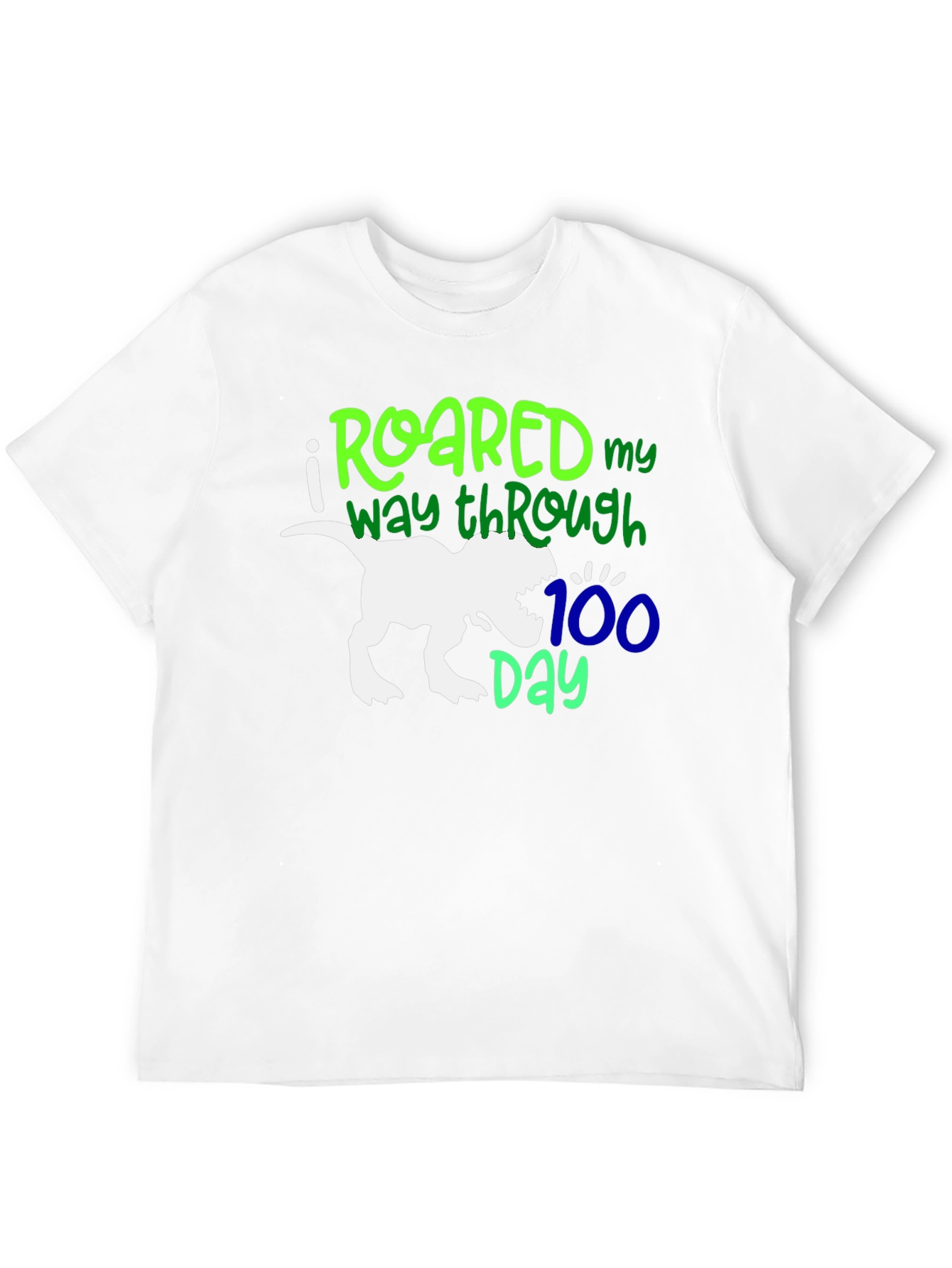 Roared Through 100 Days T-Shirt