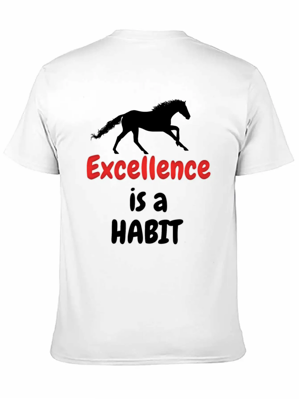 Excellence Is A Habit Essential Cotton Tee For Daily Outfits – Unisex Style
