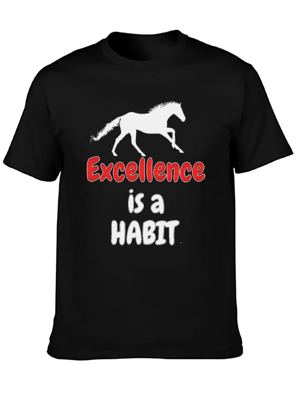 Excellence Is A Habit Essential Cotton Tee For Daily Outfits – Unisex Style