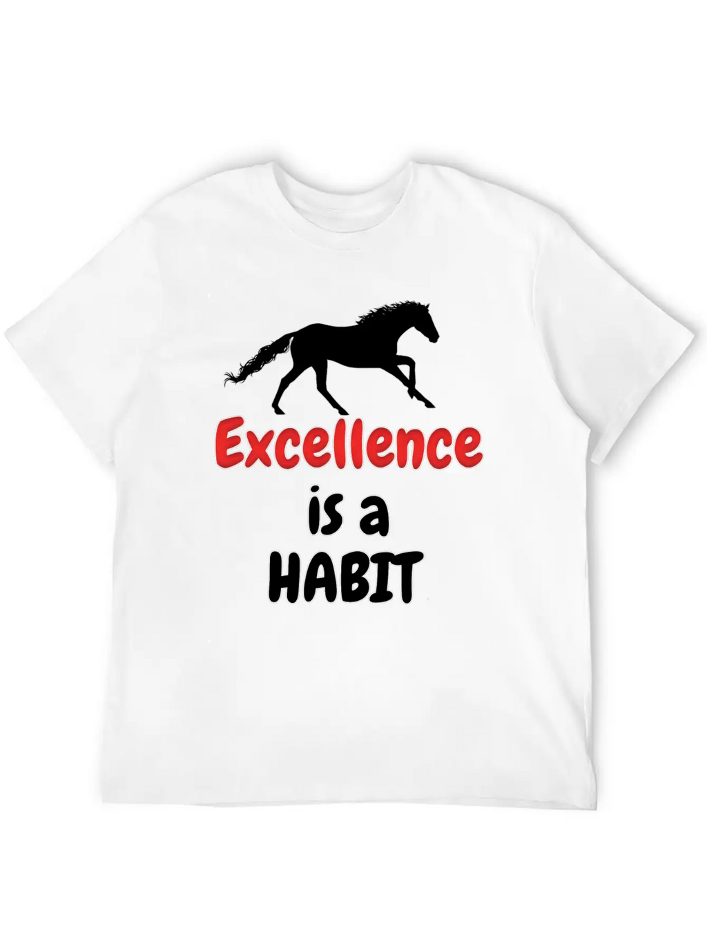 Excellence Is A Habit Essential Cotton Tee For Daily Outfits – Unisex Style