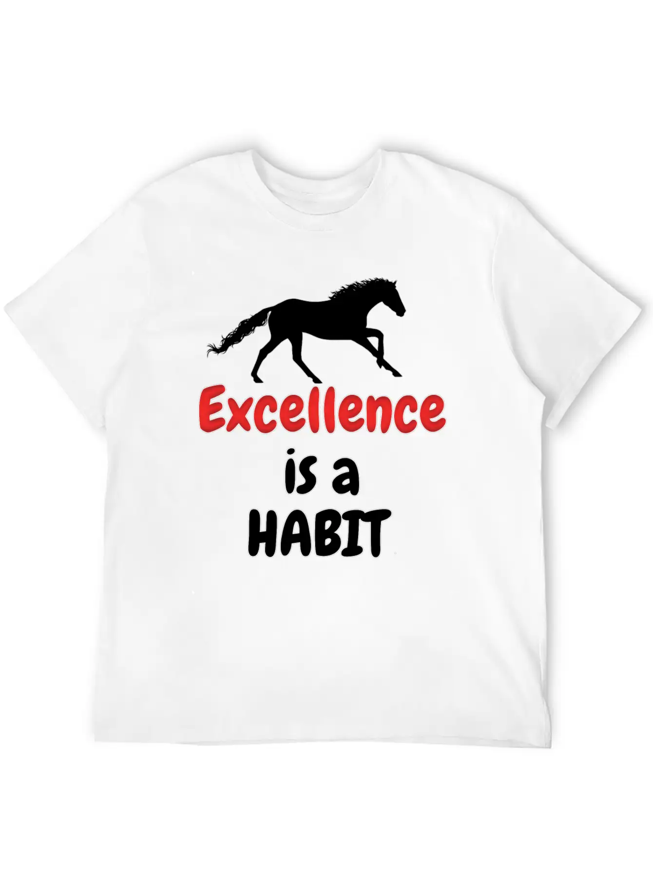 Excellence Is A Habit Essential Cotton Tee For Daily Outfits – Unisex Style