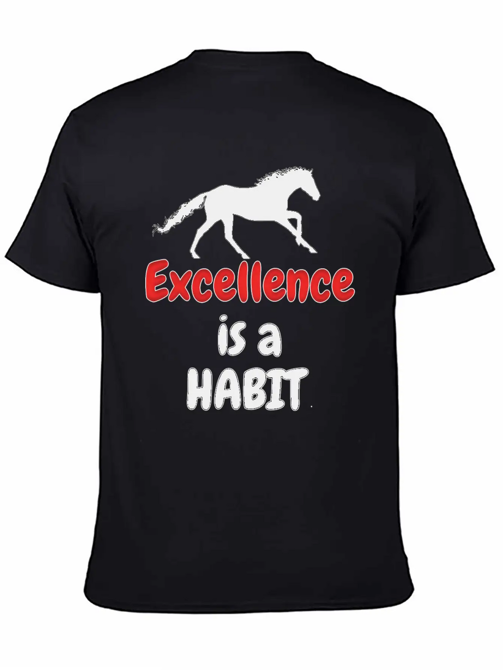 Excellence Is A Habit Essential Cotton Tee For Daily Outfits – Unisex Style