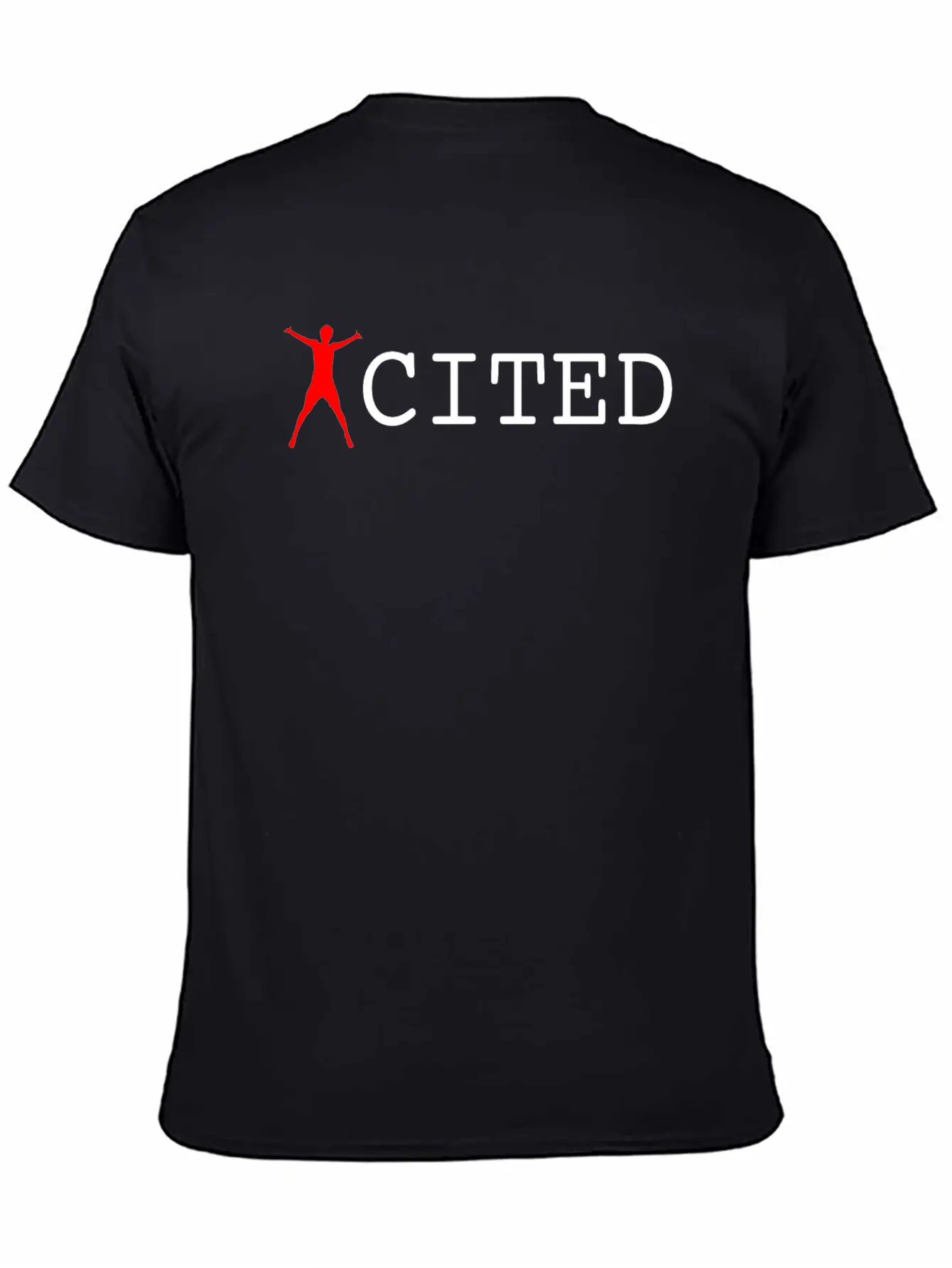Excited Unisex Short Sleeve Soft Cotton T-Shirt – Casual Everyday Wear