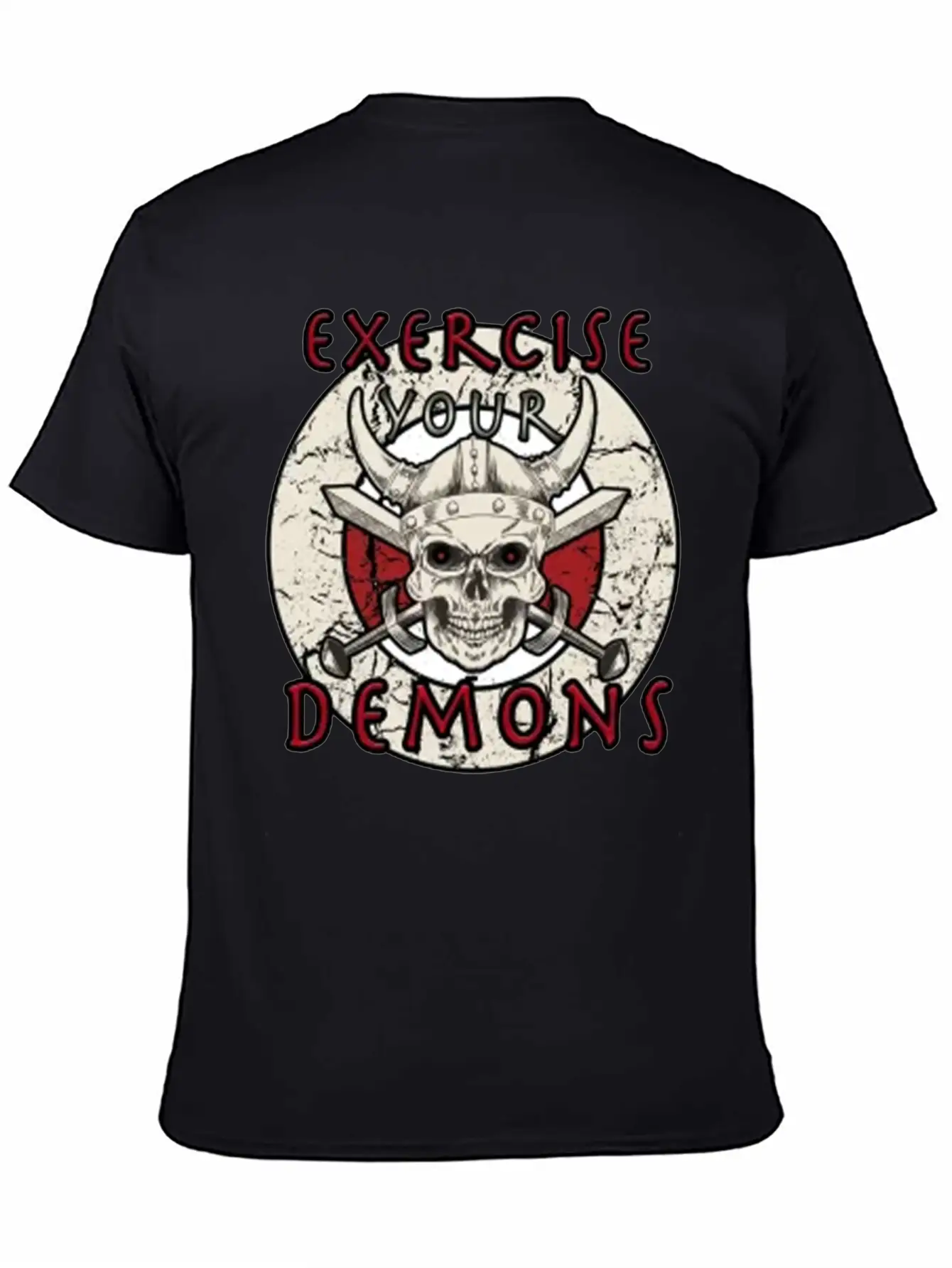 Exercise Your Demons Stylish Everyday T-Shirt – Unisex Basic Cotton Tee