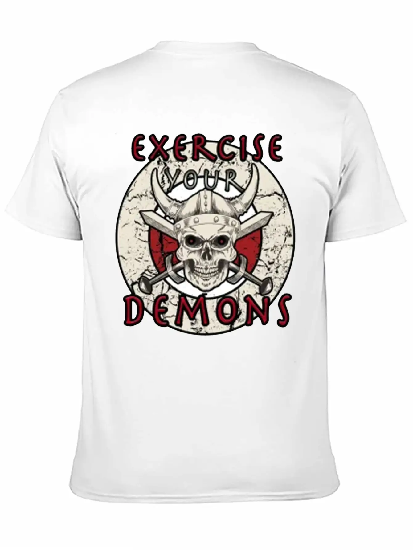 Exercise Your Demons Stylish Everyday T-Shirt – Unisex Basic Cotton Tee
