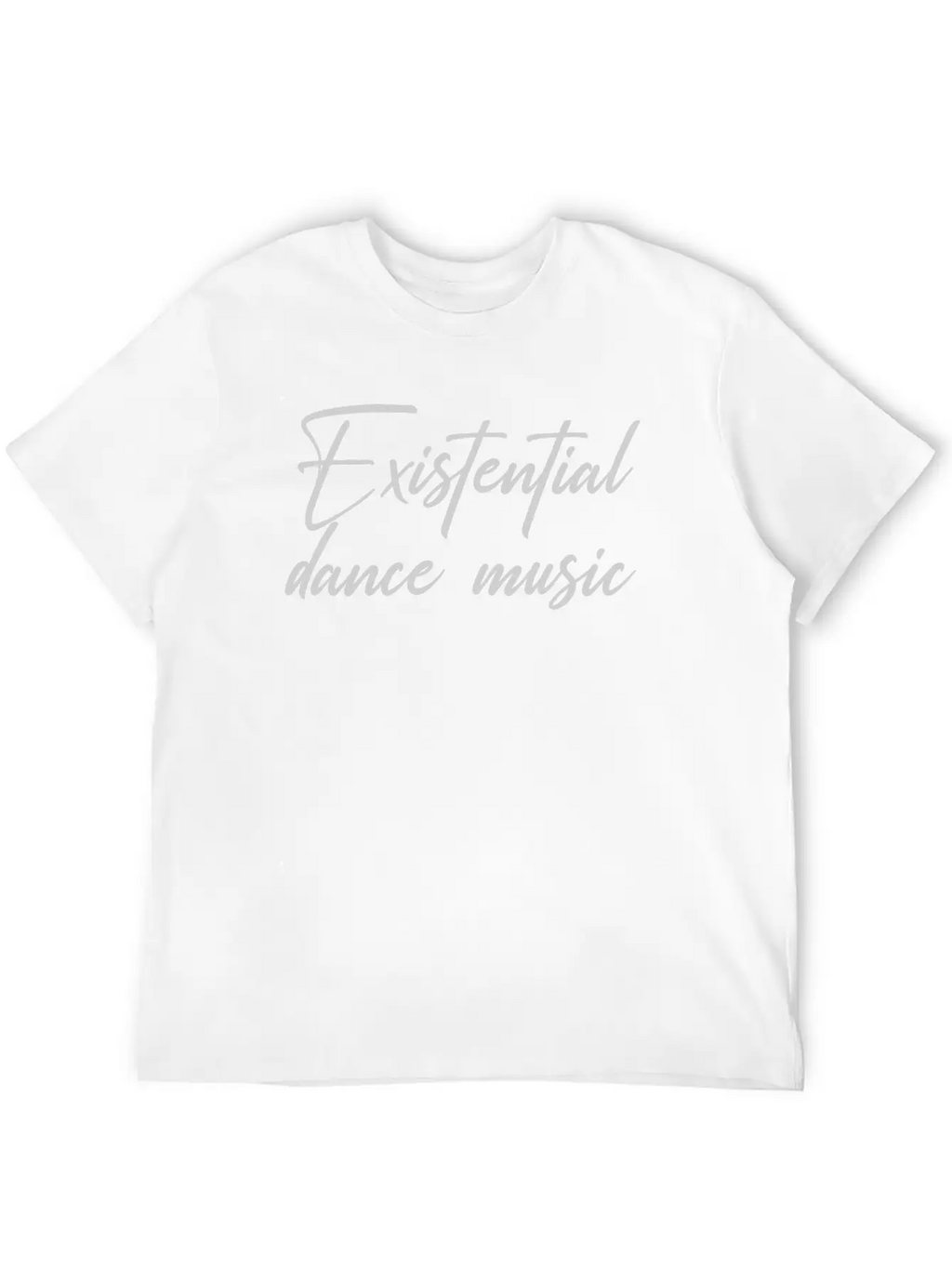 Existential Dance Music Casual Graphic T-Shirt – Simple And Comfortable Daily Wear