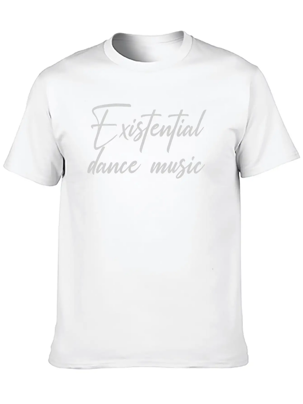 Existential Dance Music Casual Graphic T-Shirt – Simple And Comfortable Daily Wear