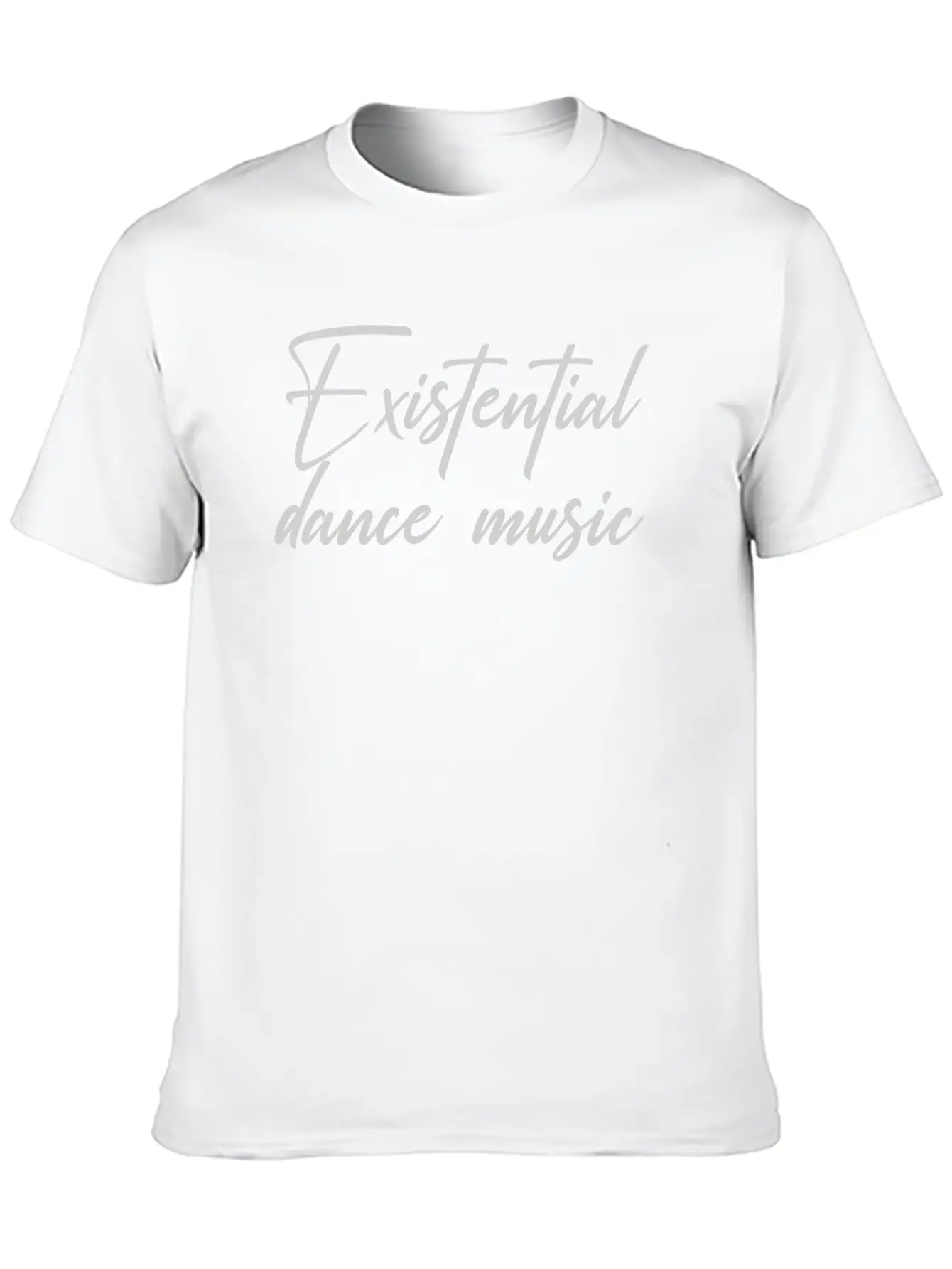 Existential Dance Music Casual Graphic T-Shirt – Simple And Comfortable Daily Wear