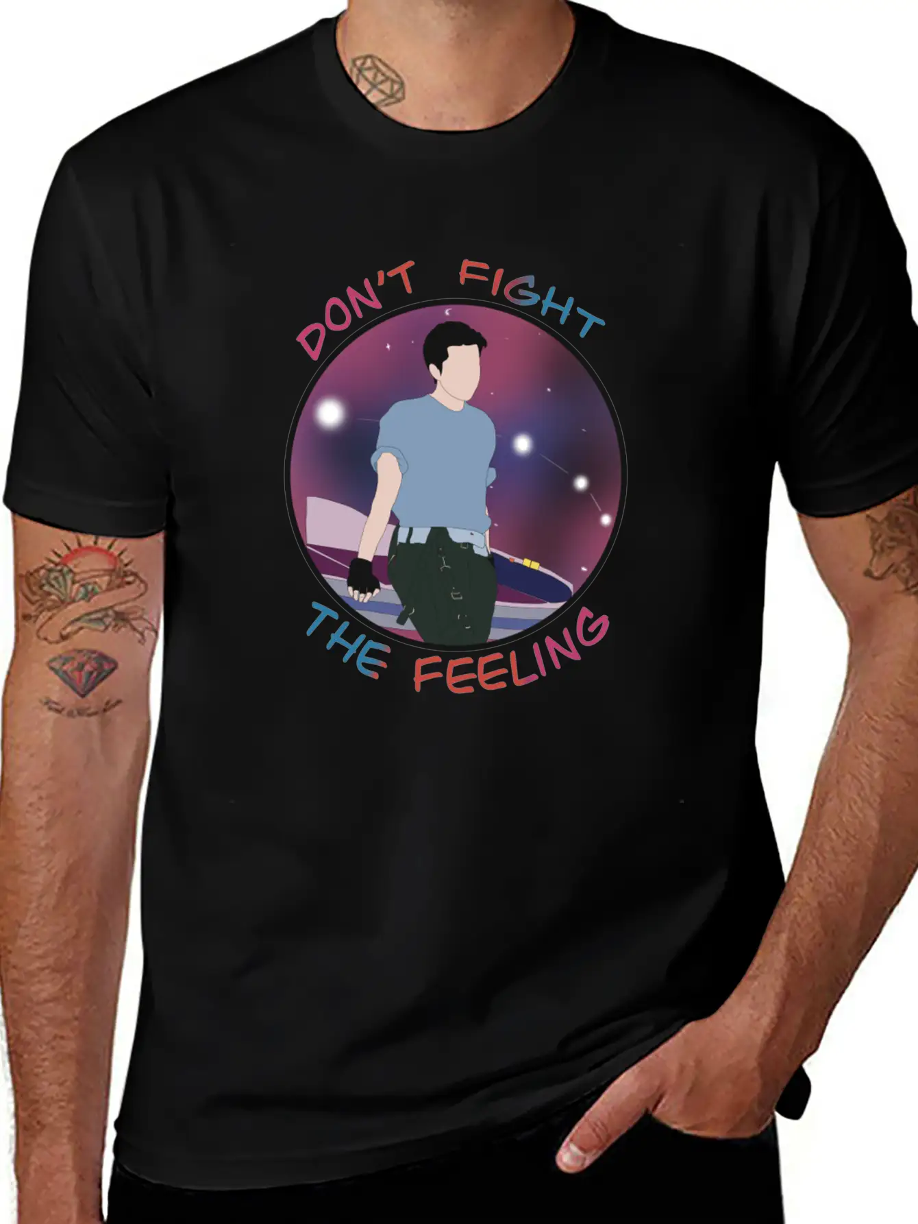 Exo Sehun - Don't Fight The Feeling Breathable Soft Cotton T-Shirt – Timeless Casual Look