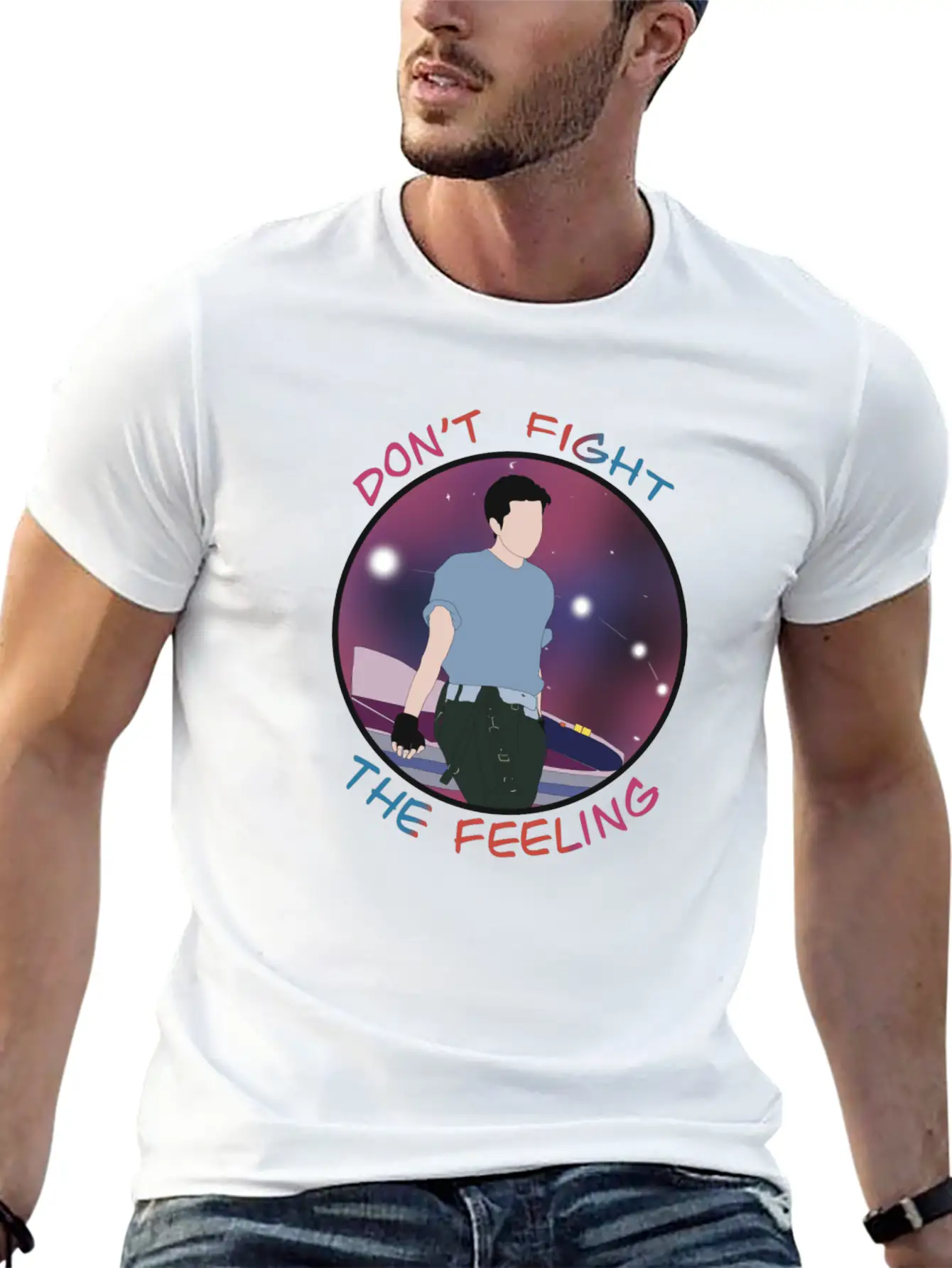 Exo Sehun - Don't Fight The Feeling Breathable Soft Cotton T-Shirt – Timeless Casual Look